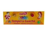TINTA GUACHE ESCOLAR RADEX EST. C/12 CORES 15ML -  