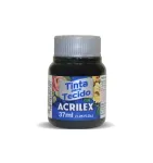 TINTA TECIDO FOSCA 37ML 520 CX/12 PRETO