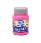 TINTA TECIDO FOSCA 37ML 537 CX/12 ROSA
