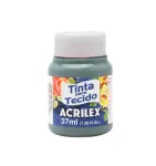TINTA TECIDO FOSCA 37ML 574 CX/12 CINZ LUNAR