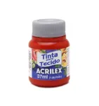 TINTA TECIDO FOSCA 37ML 583 CX/12 VM TOMATE