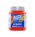 TINTA TECIDO FOSCA 583 CX/3 250ML  VM TOMATE